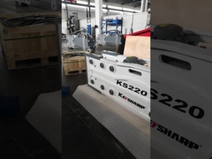 KS220 Top-Typ Hydraulischer Brecher 190 mm Schieferdurchmesser geeignet 45 ~ 55 Tonnen Bagger