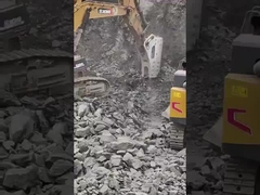 5500Kg KS550 Schwerer Hydraulischer Felshammerbrecher OEM Erhältlich