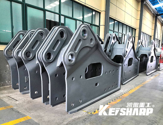 Qualität  Side Type Hydraulic Breaker Spare Parts Bracket KS60 KS80 KS220 KS400 usine