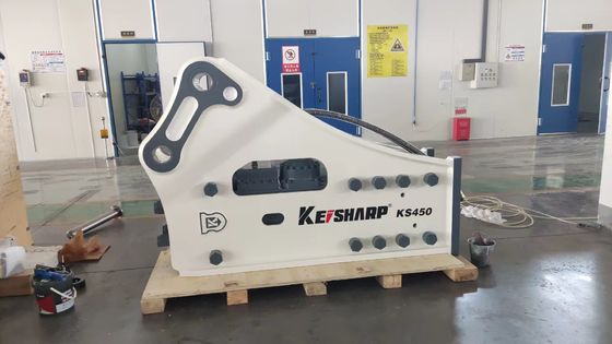KS450 Seitenmaschine für die hydraulische Brechung von Felsen mit einem Durchmesser von 190 mm
