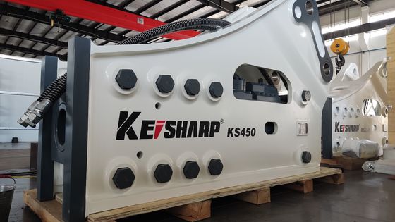 KS450 Seitenmaschine für die hydraulische Brechung von Felsen mit einem Durchmesser von 190 mm