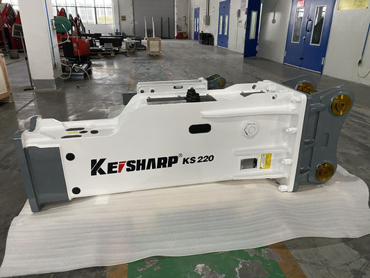 KS220 Schalldämpfer mit hydraulischem Baggerbrecher 190 mm Durchmesser