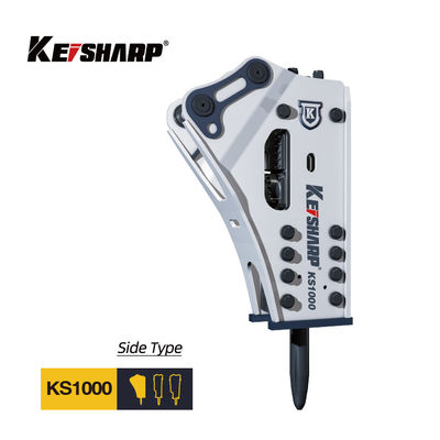 High-Performance Side-Type Hydraulic Breaker für 90-160 Tonnen Bagger mit 255 mm Schiefer Durchmesser