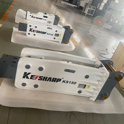 100 mm Meißel KEISHARP KS150 Top Typ Hydraulischer Brecher für Minibagger