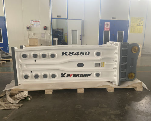KS450 Top-Typ 190 mm Schieferbagger Hydraulischer Felsbrecher für Eisenbahn / Architektur