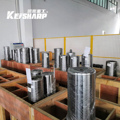 Schrägmaschine Hydraulikbrecher Kolben Gussstahl Material KS100 KS120 KS150