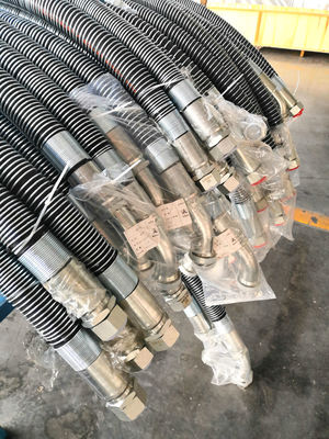 Ausgrabungsgerät Hydraulischer Felsbrecher Rohrschacht Rohrklemm Hydraulischer Ölschlauch Rohrleitung