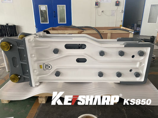 KS850 Hydraulische Schwersteinbrechermaschine für 80-120 Tonnen Bagger