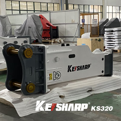 KS550 200 mm Schieferbox-Typ Bagger Hydraulische Brecher für Bergbau / Metallurgie
