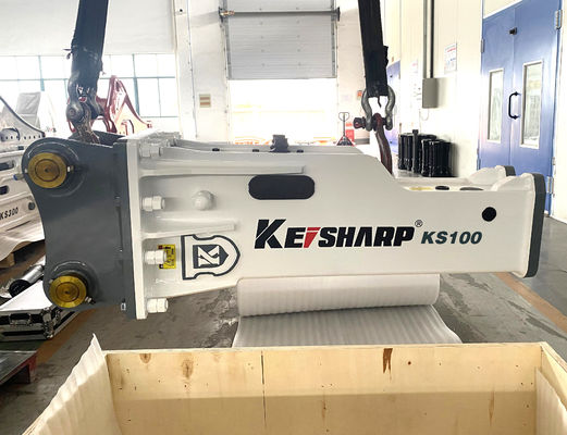 KS550 200 mm Schieferbox-Typ Bagger Hydraulische Brecher für Bergbau / Metallurgie