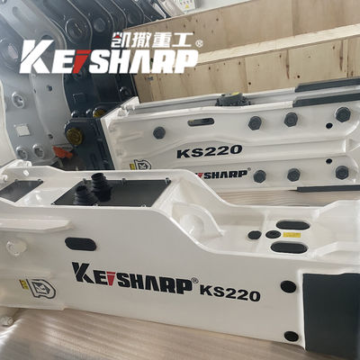 KS220 abgeschalteter / seitlicher / oberster Hydraulikbrecher für Bagger