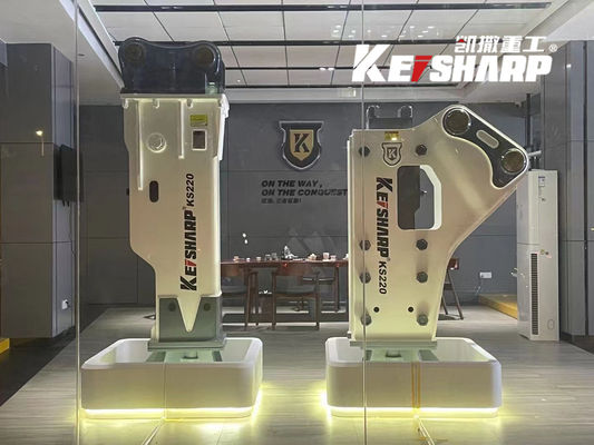 KS220 abgeschalteter / seitlicher / oberster Hydraulikbrecher für Bagger