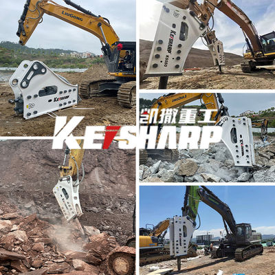 KS450 OEM ODM Bagger Hydraulische Brecher für Autobahn / Architektur