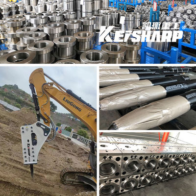 CE ISO Bagger Hydraulische Brecher Ersatzteile Hydraulische Schalldämpfer