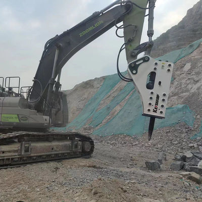 Legierung 50-60 Tonnen Bagger Hammer Hydraulischer Felsbrecher für Lager mit Kernkomponenten