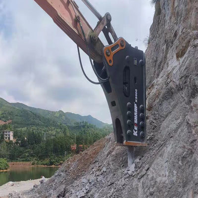 195 mm Chisel Hydraulic Crushing Breaker für den Bau