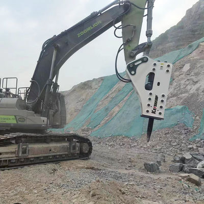220 mm Bush Rock Air Pecker Hydraulischer Hammerbrecher für Bagger Jack