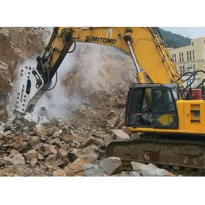 CE-zertifizierte hydraulische Aufprallbohrmaschine für das Brechen von Felsen