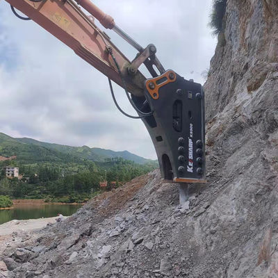CE-zertifizierte hydraulische Aufprallbohrmaschine für das Brechen von Felsen