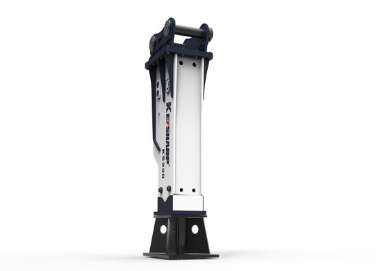 Erleben Sie eine unübertroffene Leistung mit einem Hydraulikbrecher des Boxtyps, der perfekt für Bauarbeiten geeignet ist.