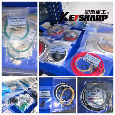 Keisharp Bagger Hydraulische Dichtung Reparatur-Kit 850 Vorderzylinder Dichtung Kit