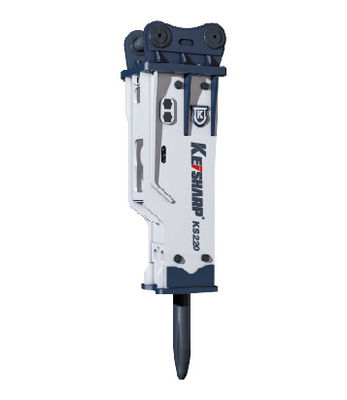 KS220 Schalldämpfer für hydraulische Baggermaschinen mit 140 mm Durchmesser