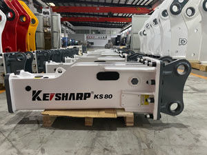 KS80 mit 68 mm Schiefer Dauerhafter Vielseitigkeit Hydraulikbrecher für Abbruchprojekte