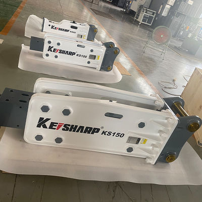 2402mm Schieferlänge Kappe Montierte Brecher für Bagger