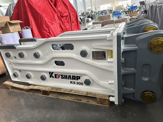 KS300 Top-Typ Hydraulischer Brecher 190 mm Schieferdurchmesser für 5250 bpm Frequenz
