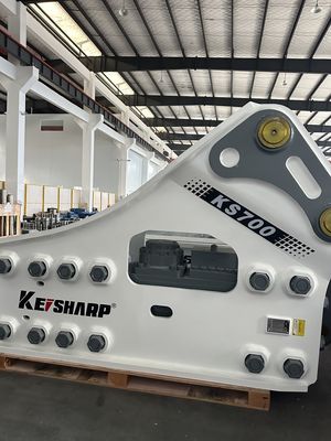 55-60 Tonnen Exkavator's Perfect Partner Side Typ Hydraulischer Brecher mit individueller Aufprallfrequenz von 90-130 bpm
