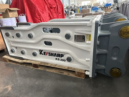 KS300 Top-Typ Hydraulischer Brecher 190mm Schieferdurchmesser für 130-190L/min