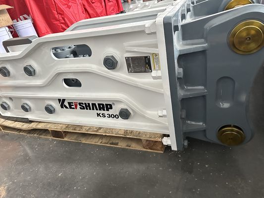 KS300 Top-Typ Hydraulischer Brecher 190 mm Schieferdurchmesser für 400-550 bpm