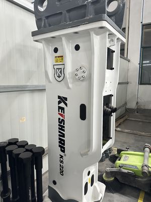 KS220 Hydraulischer Brecher für 16-22 Tonnen Bagger mit 140 mm Schiefer Durchmesser
