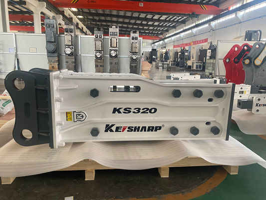 KS320 Top-Typ-Felsen-Hydraulische Brechermaschine 155 mm Schiefer Durchmesser