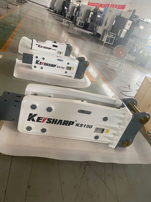 KS220 Top Type 140mm Chisel Excavator Stone Breaker Machine ISO Approved