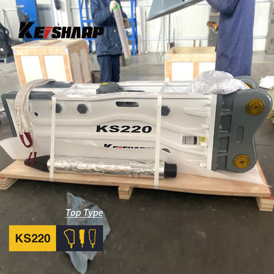 KS220 Top-Typ-Felsen-Hydraulikbrechermaschine mit 140 mm Durchmesser